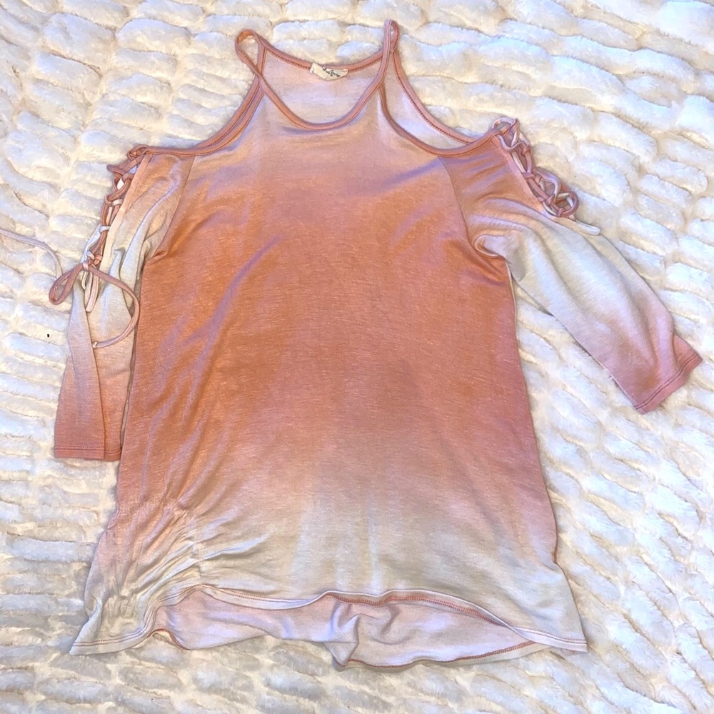 Cold shoulder blouse